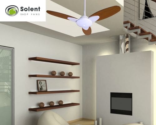 Keep your home cool, keep your ceiling fan on low