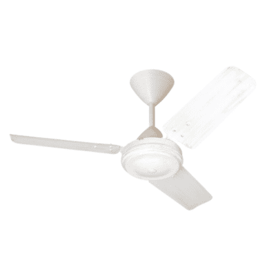 High Breeze Motor French White with 3 Aluminium Blades