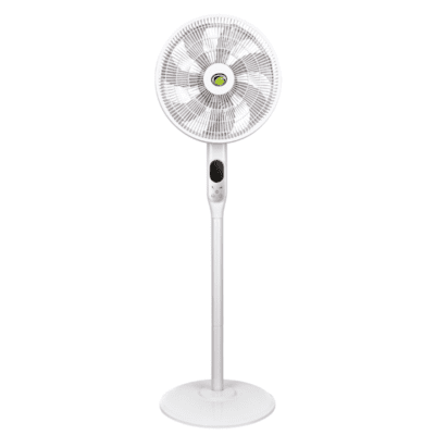 Solent White Pedestal Fan