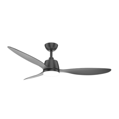 Coastal Breeze Fan Black with Light Kit