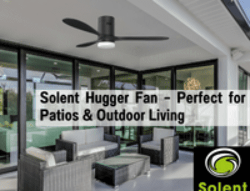 Solent Hugger Fan Perfect for Patios & Outdoor Living